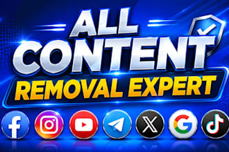 do mass report and remove fake or impersonating social media accounts and posts