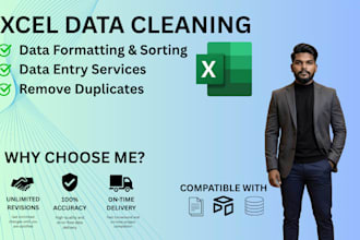 do microsoft excel data cleaning and formatting