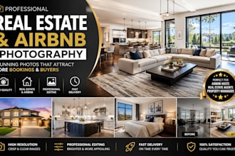 do professional photography real estate airbnb product business services