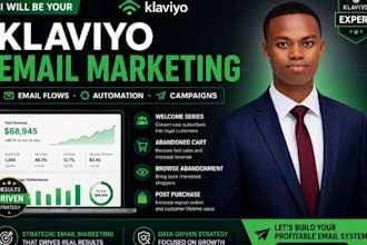 be your klaviyo expert for email marketing and automation