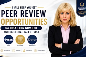 help get peer review opportunities for eb1a eb2 niw o1 and UK global talent visa