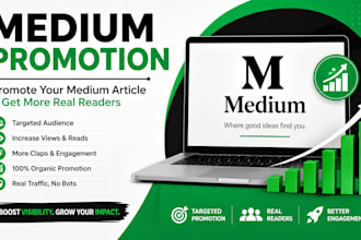 do viral promotion on your medium articles