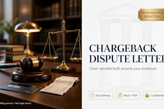 write a compelling chargeback dispute letter to win your rebuttal