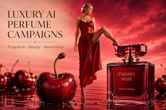 create luxury ai perfume campaigns and fragrance advertising