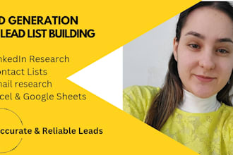 do lead generation and build targeted email lists