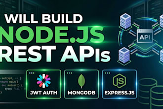 build rest API using nodejs expressjs and mongodb