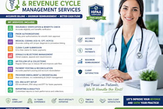 do medical billing, payment posting and denials handling