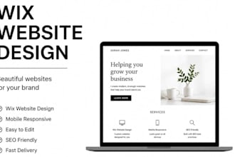 design a modern wix website