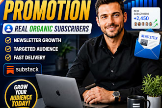 promote your substack newsletter and grow organic subscribers