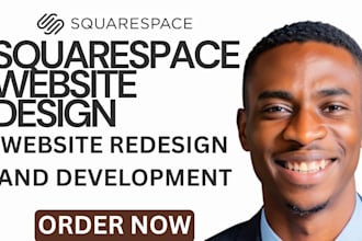 build squarespace website design, redesign squarespace website development duda