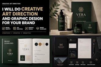 do creative art direction and graphic design for your brand