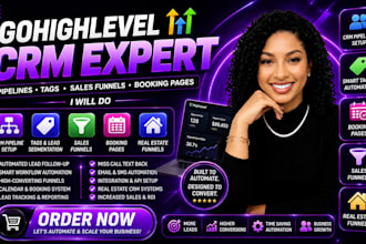 gohighlevel CRM pipelines, tags, real estate sales funnels, booking page