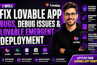 fix lovable  replit app bugs debug lovable issues lovable emergent deployment