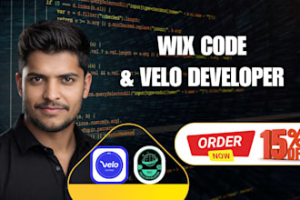 design and redesign wix website using wix velo and wix code
