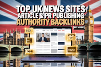 publish your article on top UK news websites and online magazines