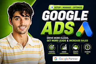 setup google ads campaigns for local service businesses to get leads and sales