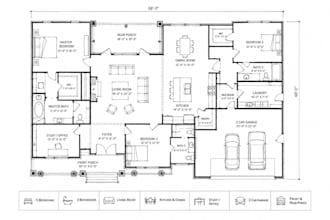 create architectural floor plans, house plans, bleuprints and 3d floor plans
