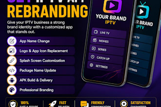 professionally rebrand your set iptv app