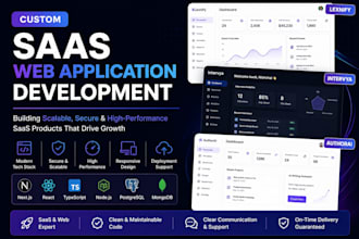 build a custom saas web application
