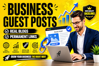 publish your article on business blogs with permanent dofollow links