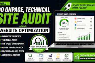 website seo website optimization website speed web designer website development