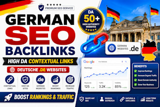 do HQ da german SEO contextual backlinks on deutsche de websites
