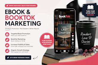 promote your ebook with booktok, digital marketing to boost sales