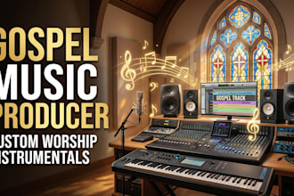 produce uplifting gospel and worship instrumentals for your song