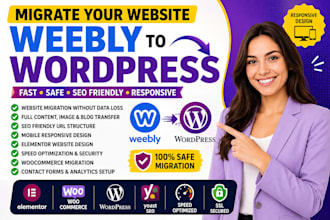 weebly to wordpress migration responsive website transfer expert