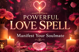 cast a fast love spell and attraction spell to manifest your soulmate