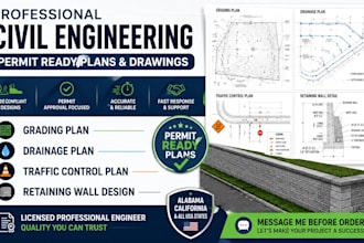 design professional grading, drainage, and retaining wall plans