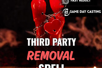 cast powerful third party removal spell, stop cheating spell remove third party