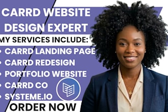 redesign carrd website carrd landing page design carrd co carrd portfolio design