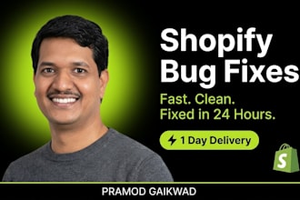 fix shopify bugs and errors fast