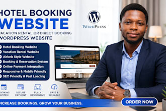 create a hotel booking vacation rental direct booking wordpress webs