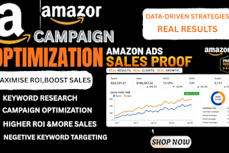 setup and optimize amazon ads campaigns, amazon PPC campaign