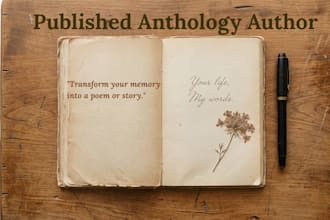 write custom poetry and personal short stories based on your life