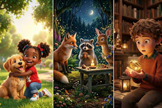 illustrate children story book illustration kids book children story book