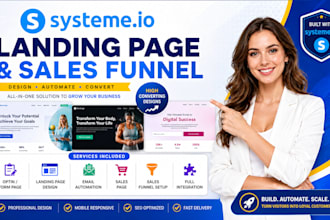 systeme io landing page systeme io sales funnels systeme io website systeme io