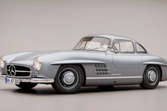modify 3d vintage design, concept car model ready for game, widebody kit,blender