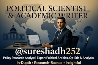 write high quality political articlles and analysis