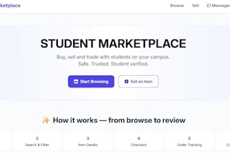 build business, ecommerce and marketplace websites