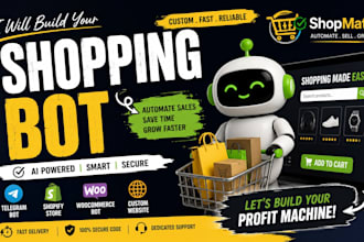 develop shopping bot, product tracker bot, auto purchase bot, checkout bot