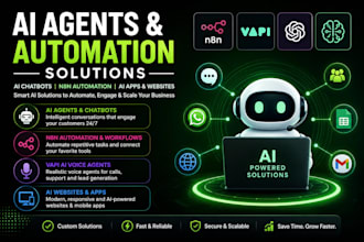 develop ai agents chatbots and workflow automations
