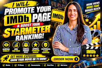 do imdb movie promotion for worldwide visibility and starmeter growth