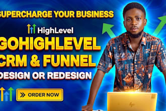 setup gohighlevel workflows, funnels and CRM