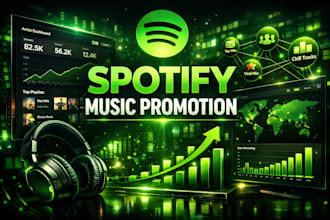 do spotify music promotion, playlist pitching and growth