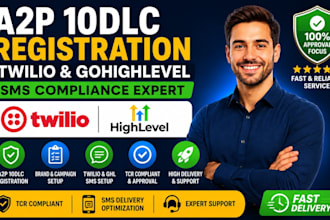 a2p 10dlc registration, twilio SMS compliance