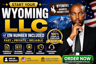 form your wyoming llc and get ein for non US residents