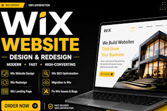 wix website design redesig wix website wix website development wix seo